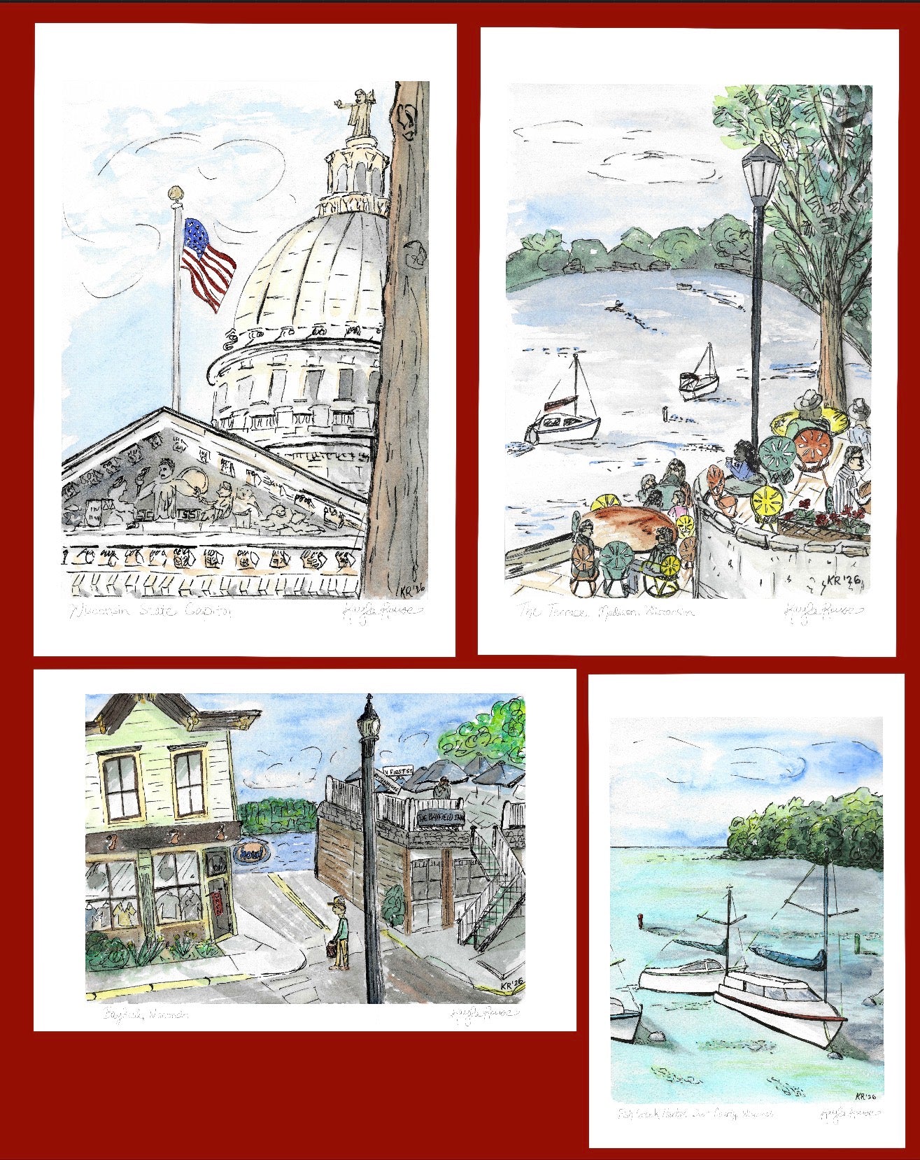Wisconsin Proud Notecards