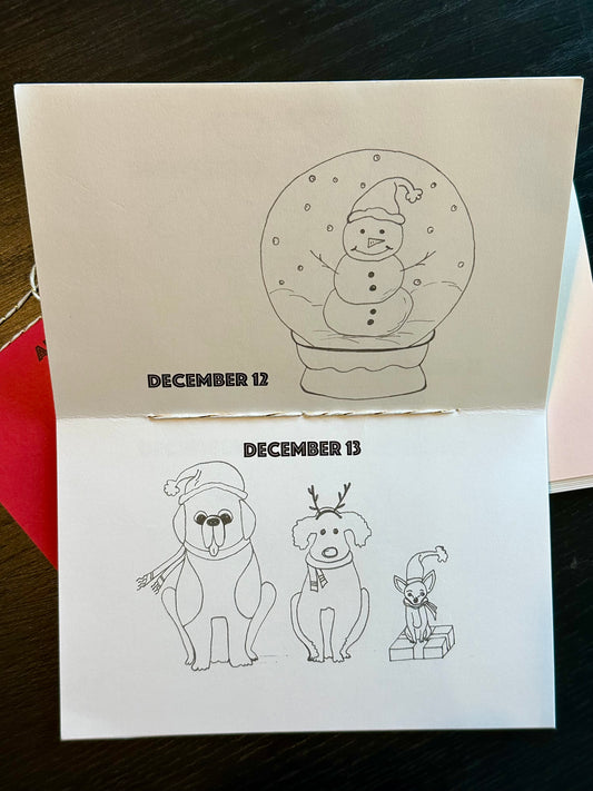 Advent Coloring Book
