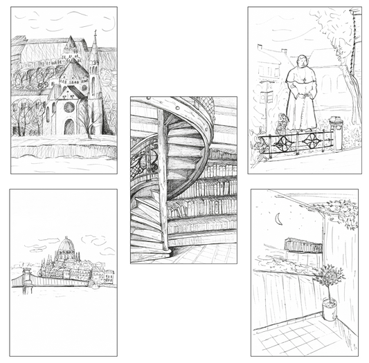 European Travelogue - Notecards or Postcards