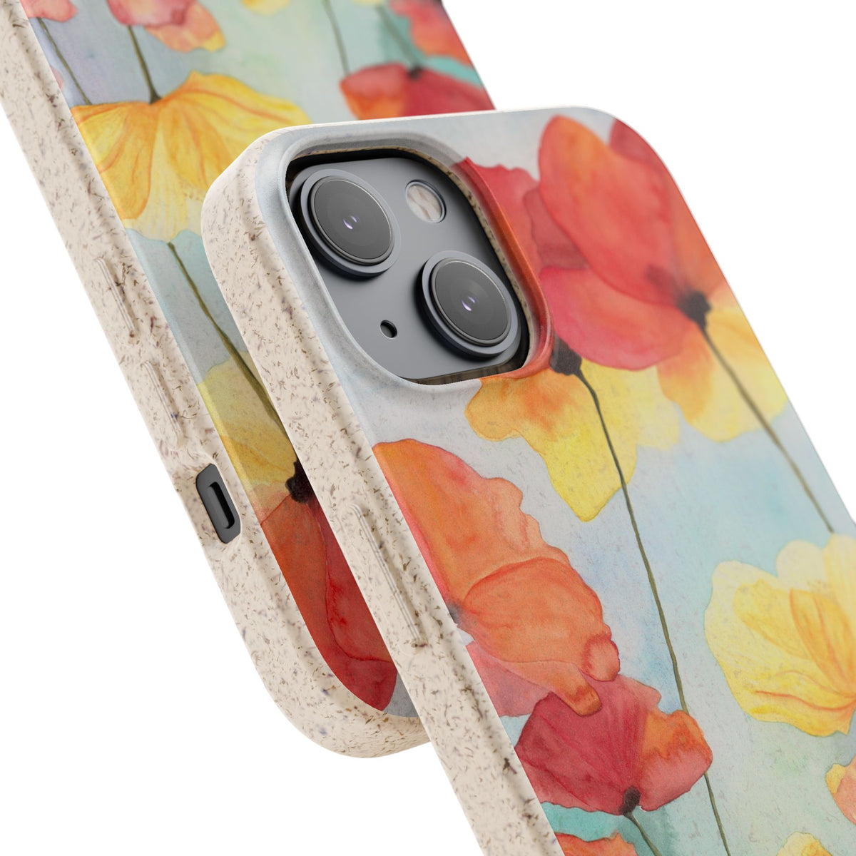 Poppies Biodegradable iPhone Case
