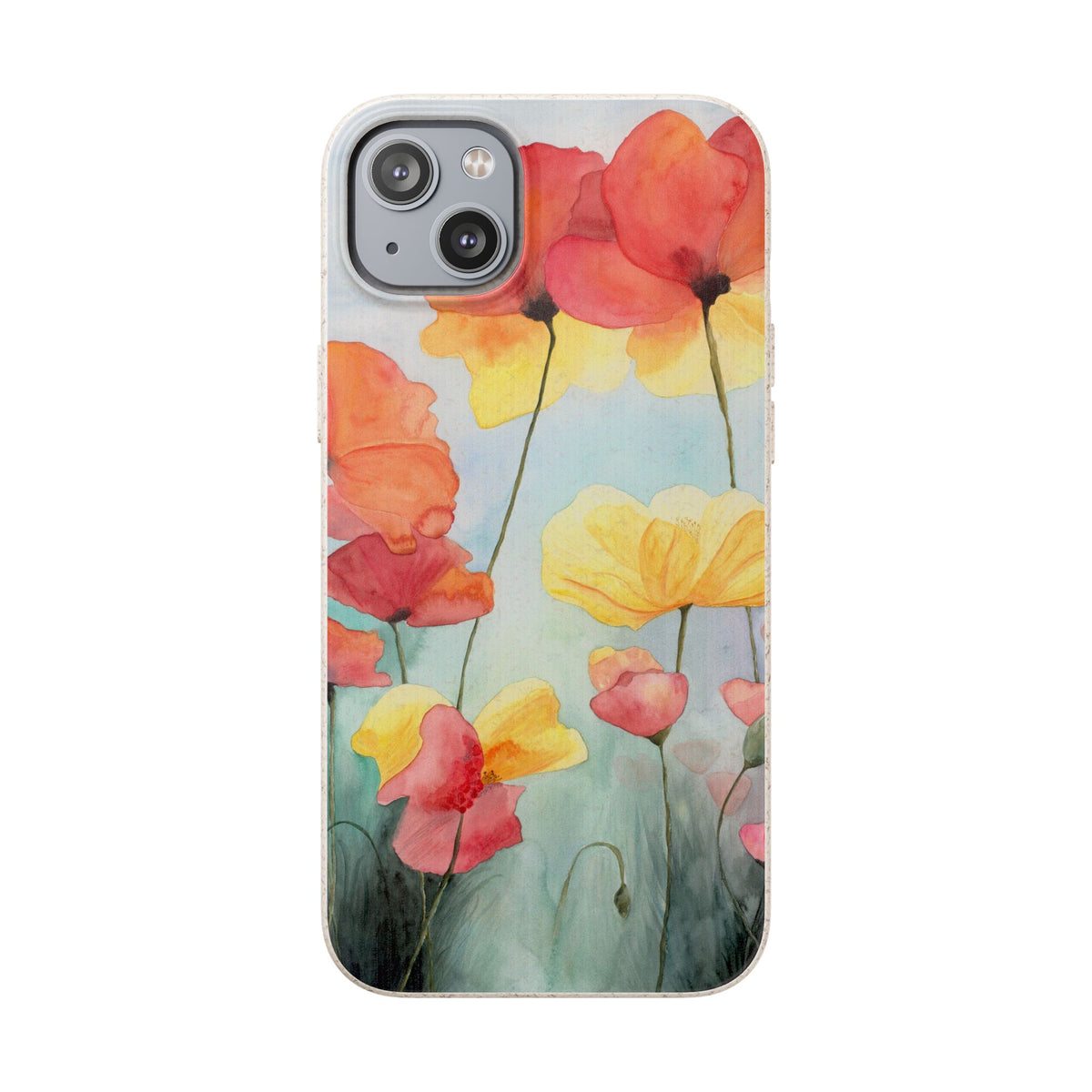 Poppies Biodegradable iPhone Case