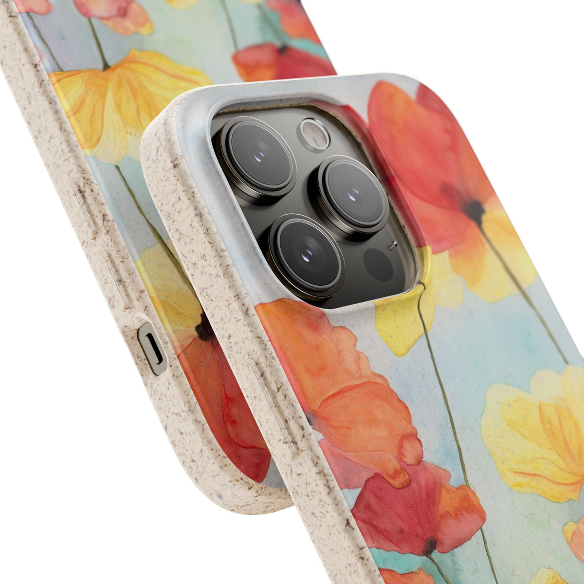 Poppies Biodegradable iPhone Case