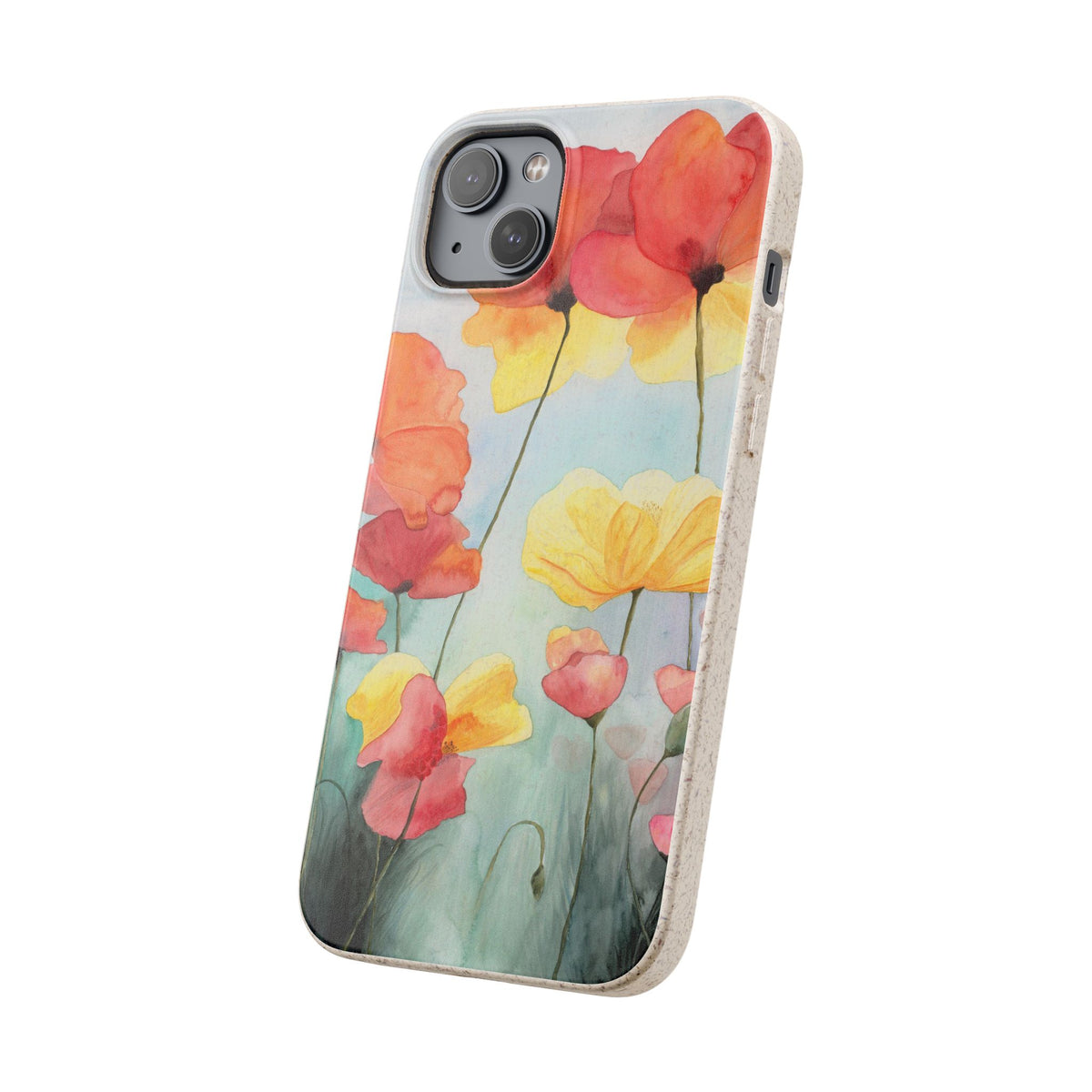 Poppies Biodegradable iPhone Case