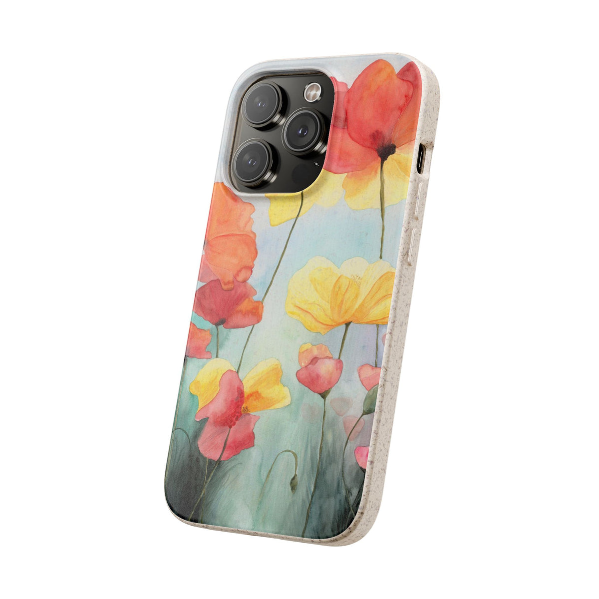 Poppies Biodegradable iPhone Case