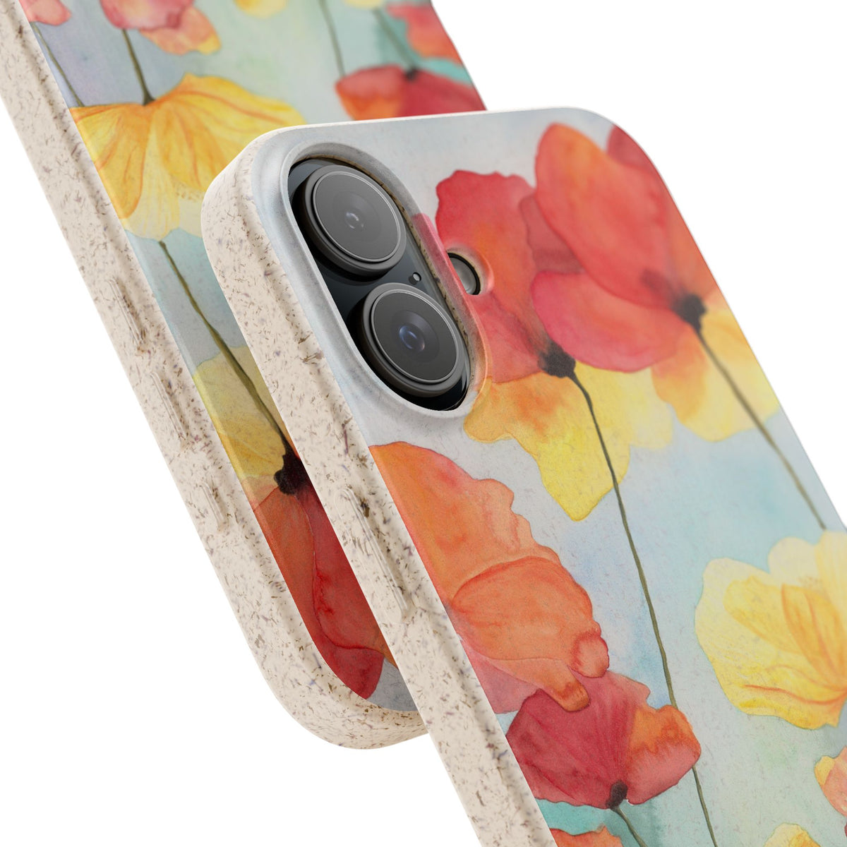 Poppies Biodegradable iPhone Case