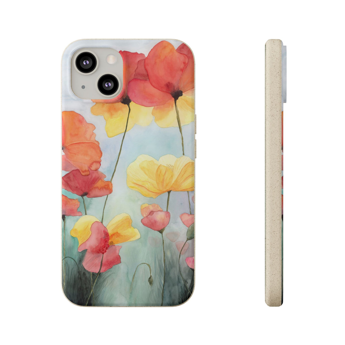Poppies Biodegradable iPhone Case