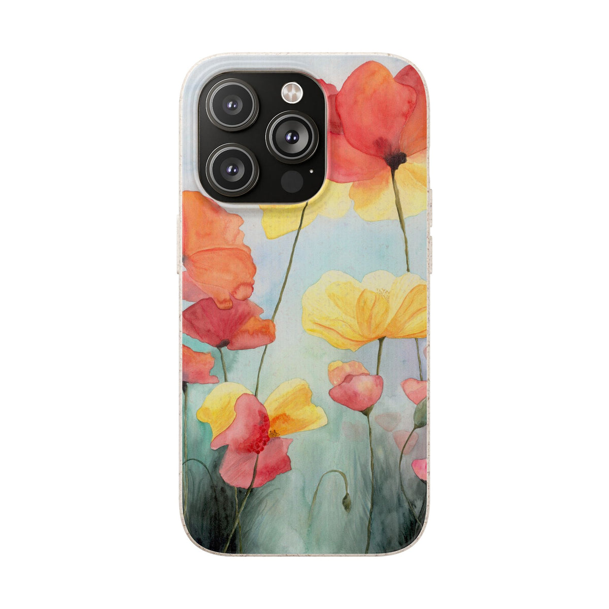 Poppies Biodegradable iPhone Case