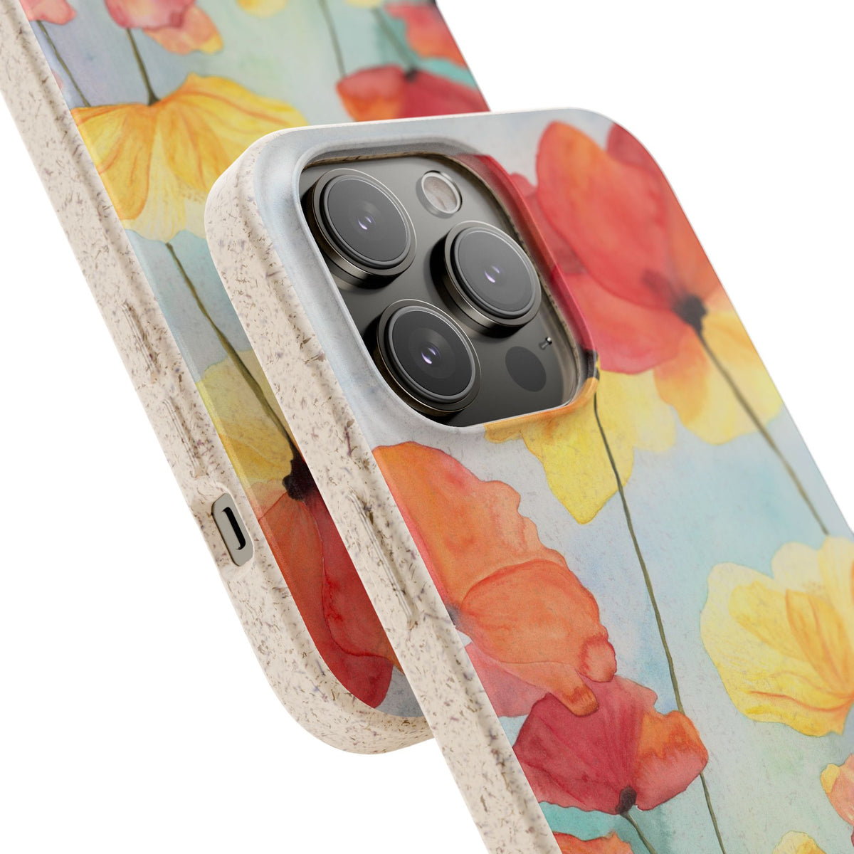 Poppies Biodegradable iPhone Case