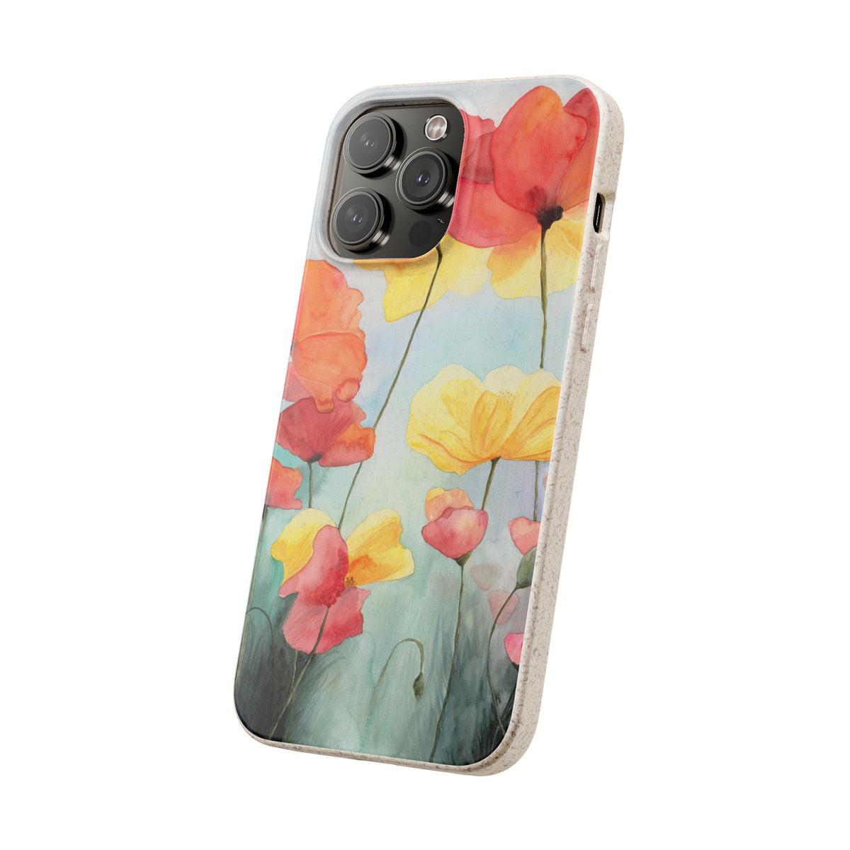 Poppies Biodegradable iPhone Case