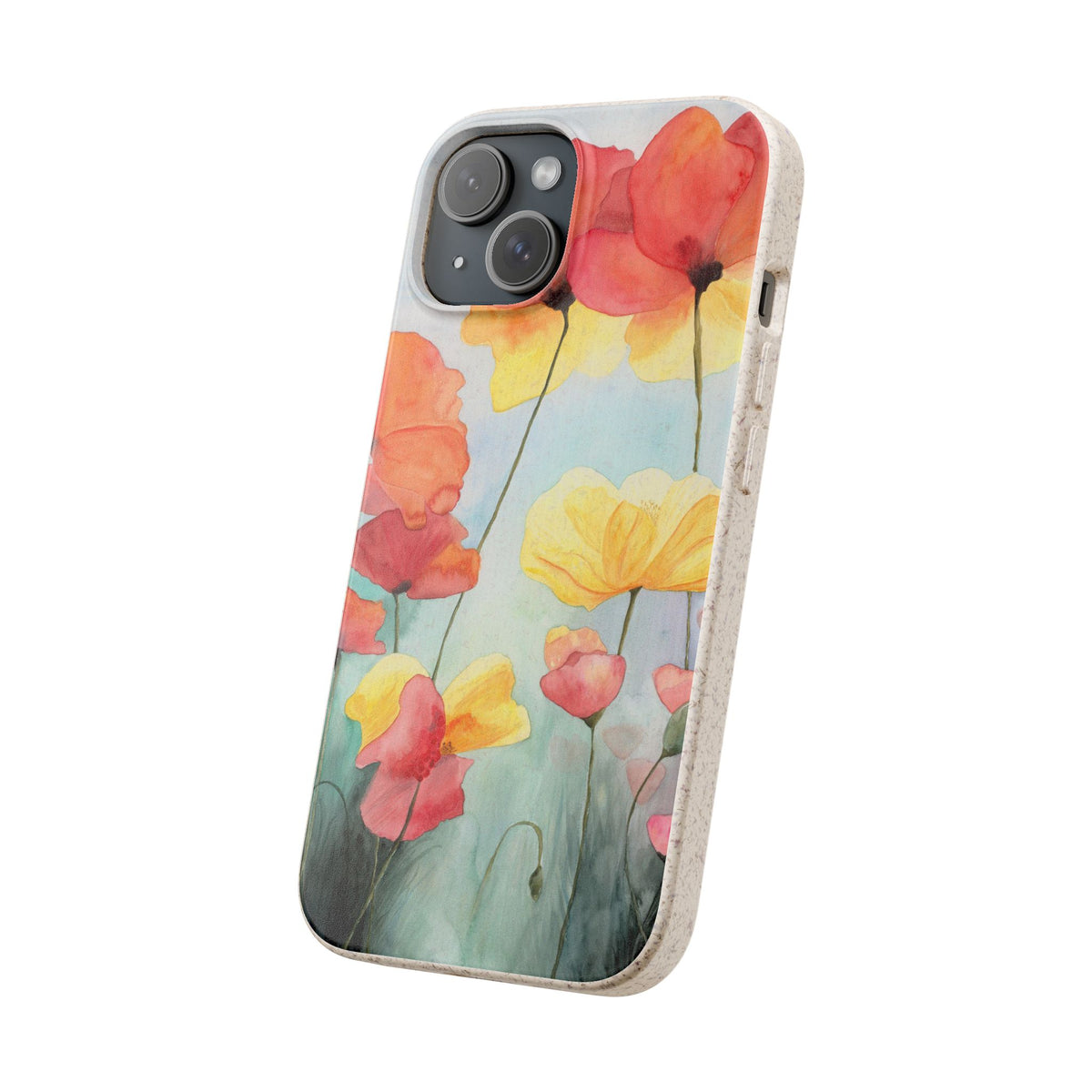 Poppies Biodegradable iPhone Case