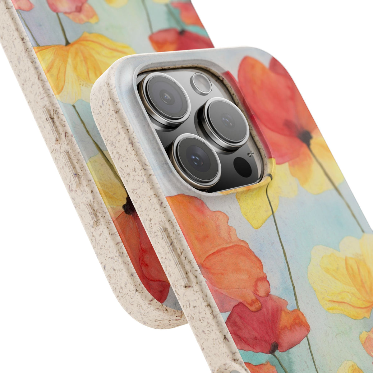 Poppies Biodegradable iPhone Case