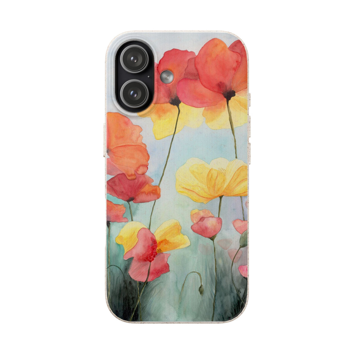 Poppies Biodegradable iPhone Case
