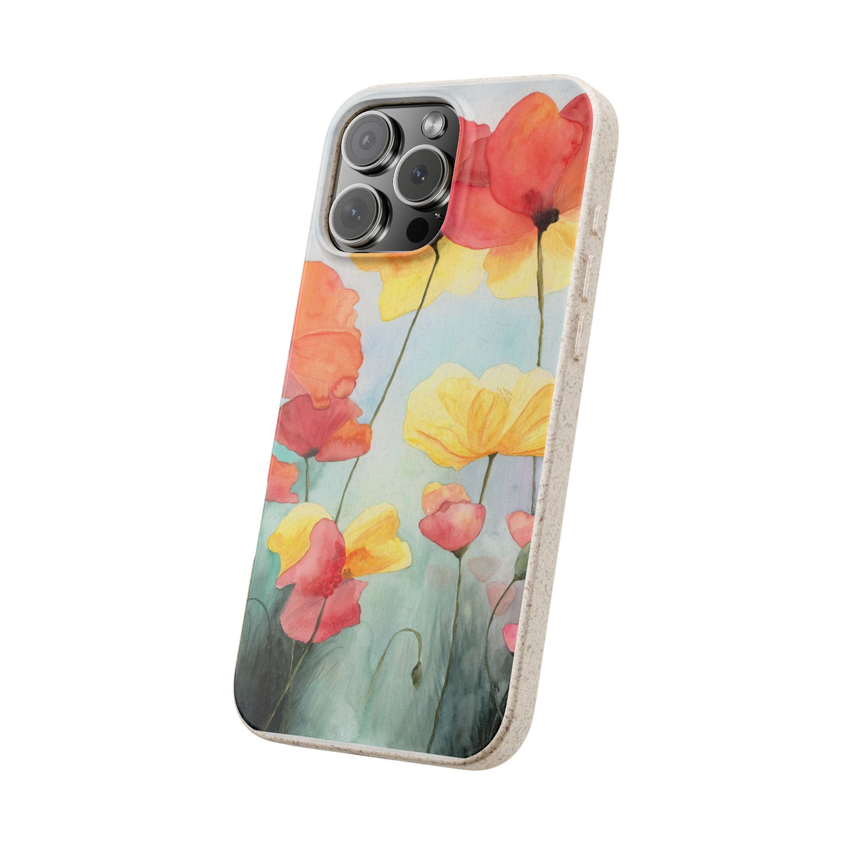 Poppies Biodegradable iPhone Case