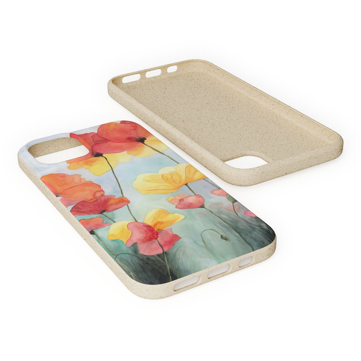Poppies Biodegradable iPhone Case