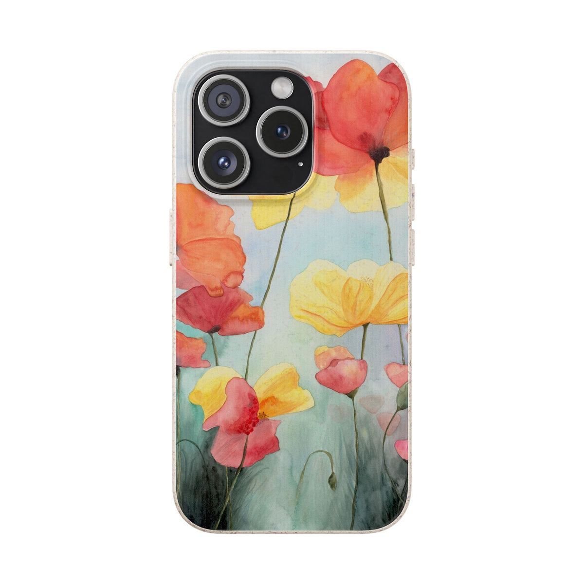 Poppies Biodegradable iPhone Case