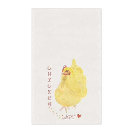 Chicken Lady Tea Towel
