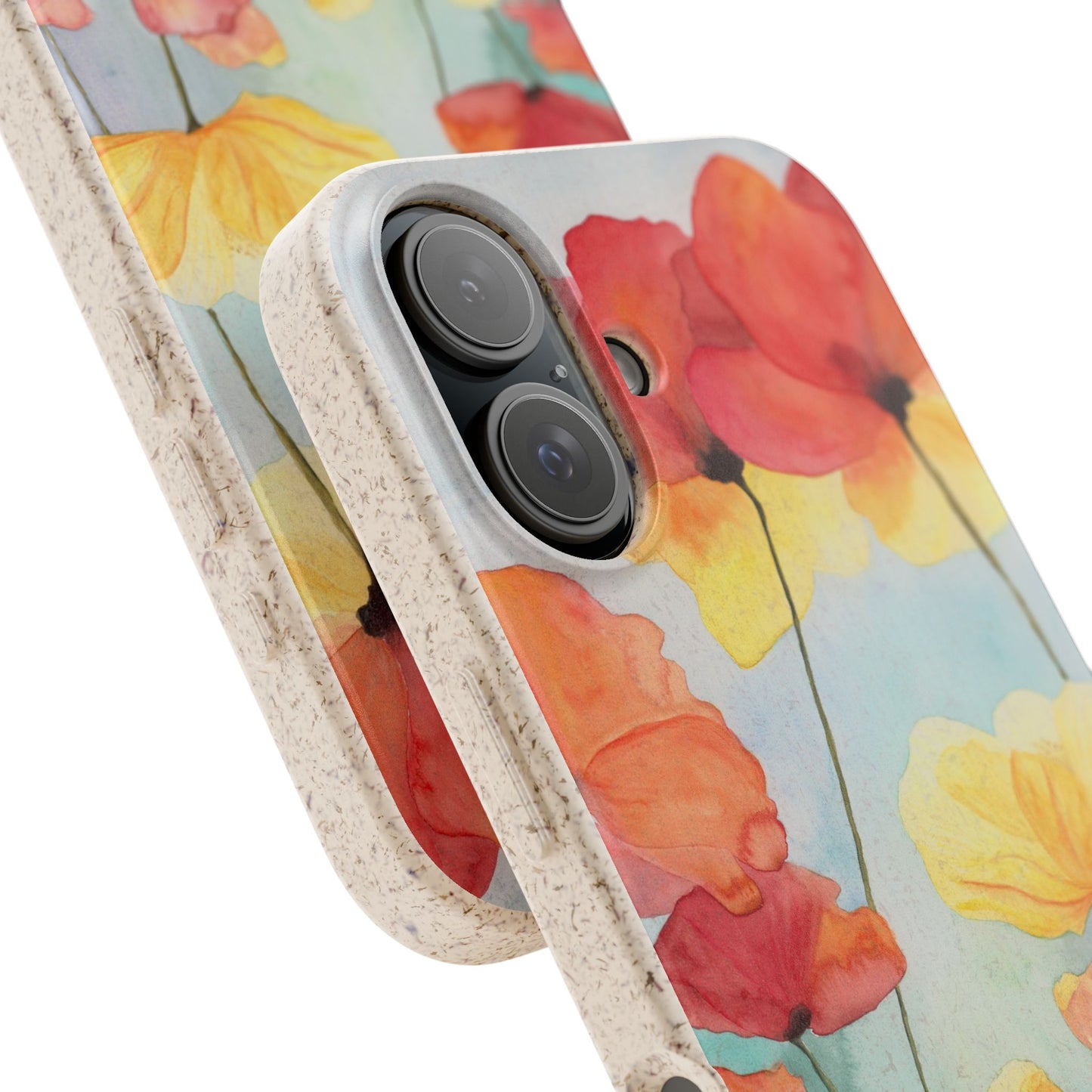 Poppies Biodegradable Phone Case