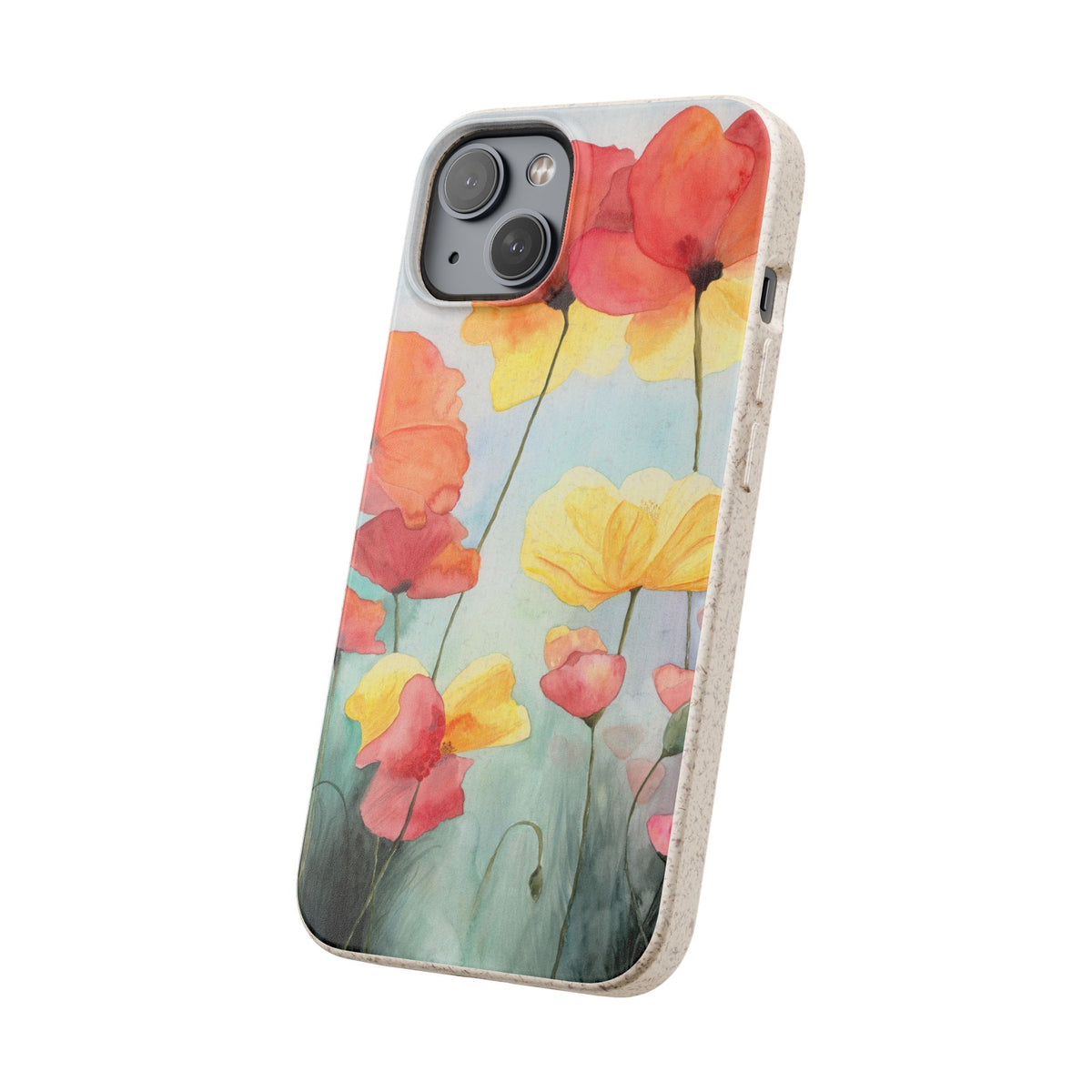 Poppies Biodegradable iPhone Case