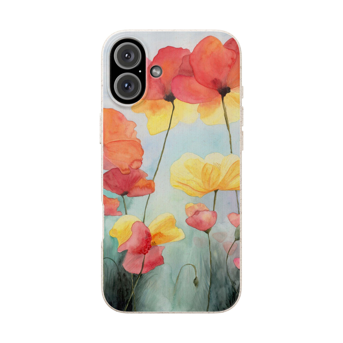 Poppies Biodegradable iPhone Case