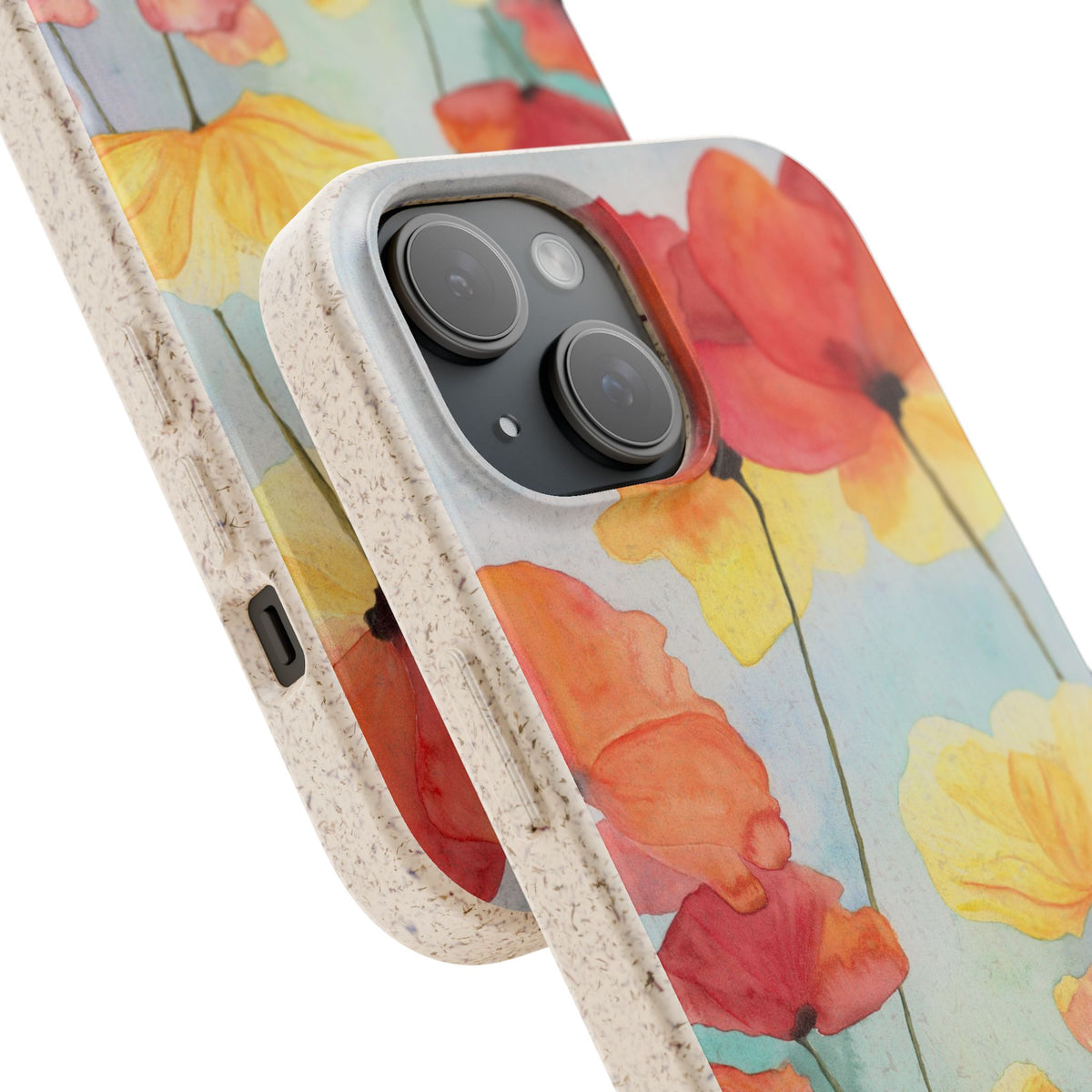 Poppies Biodegradable iPhone Case