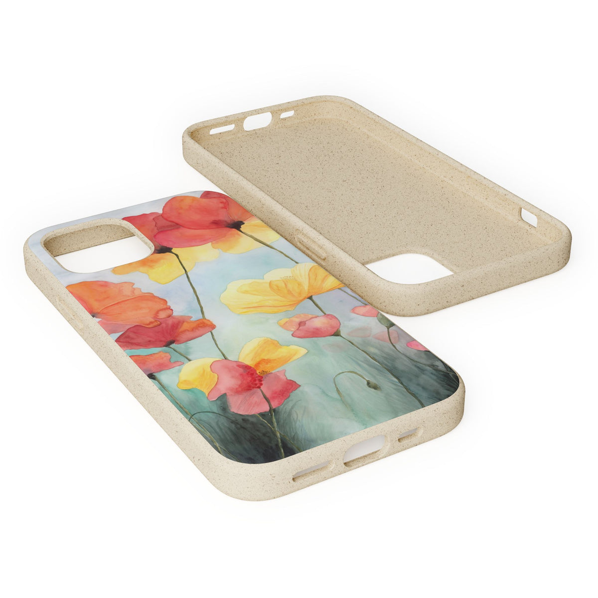 Poppies Biodegradable iPhone Case