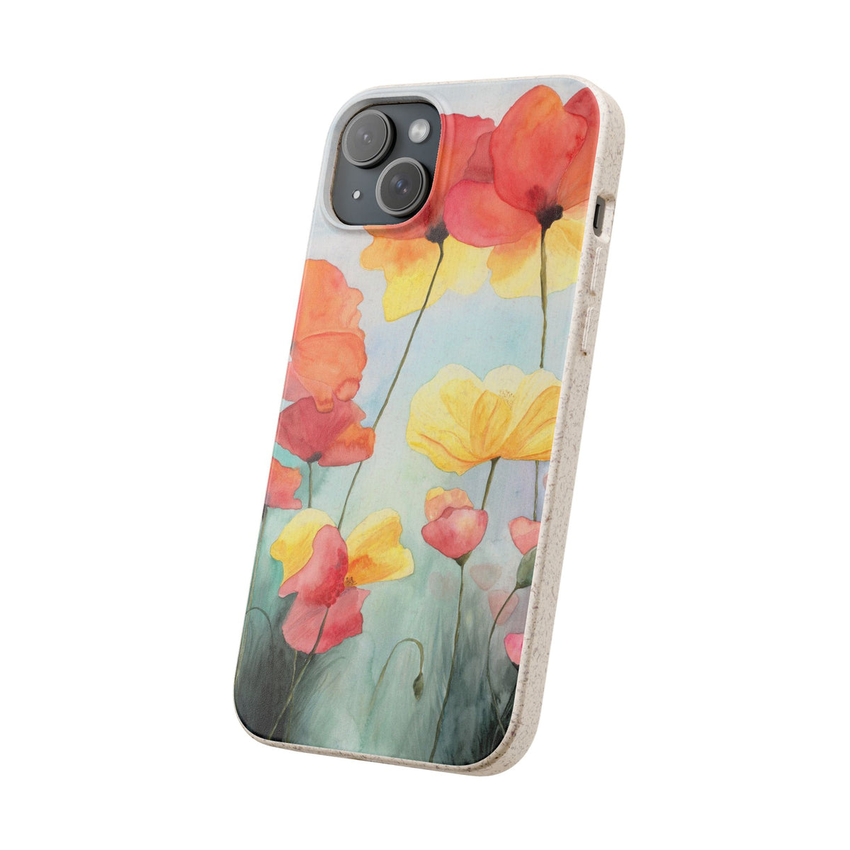 Poppies Biodegradable iPhone Case