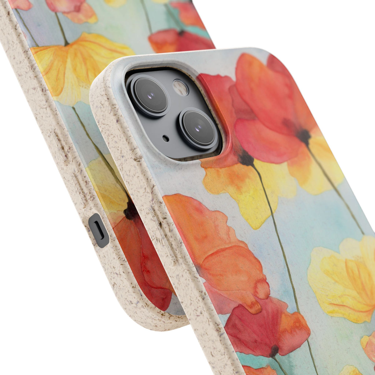 Poppies Biodegradable iPhone Case
