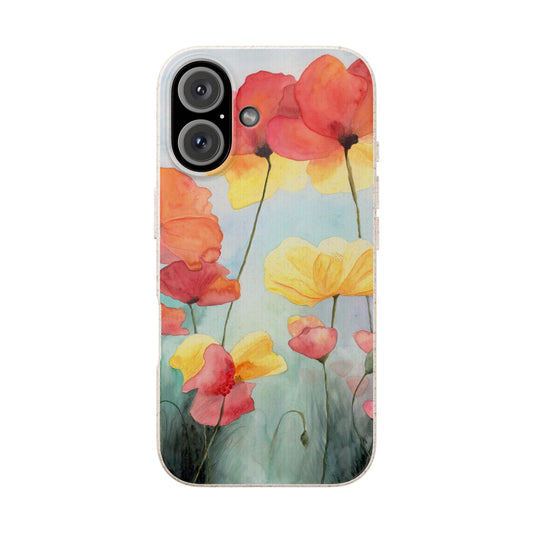 Poppies Biodegradable Phone Case