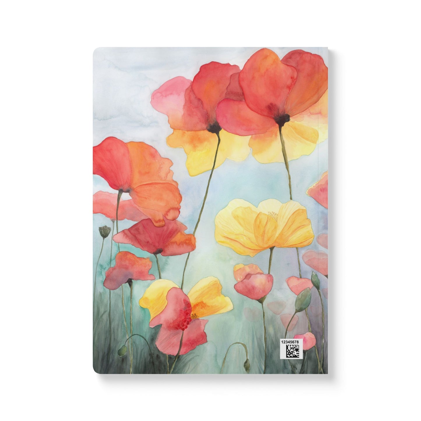 Poppies Softcover Journal