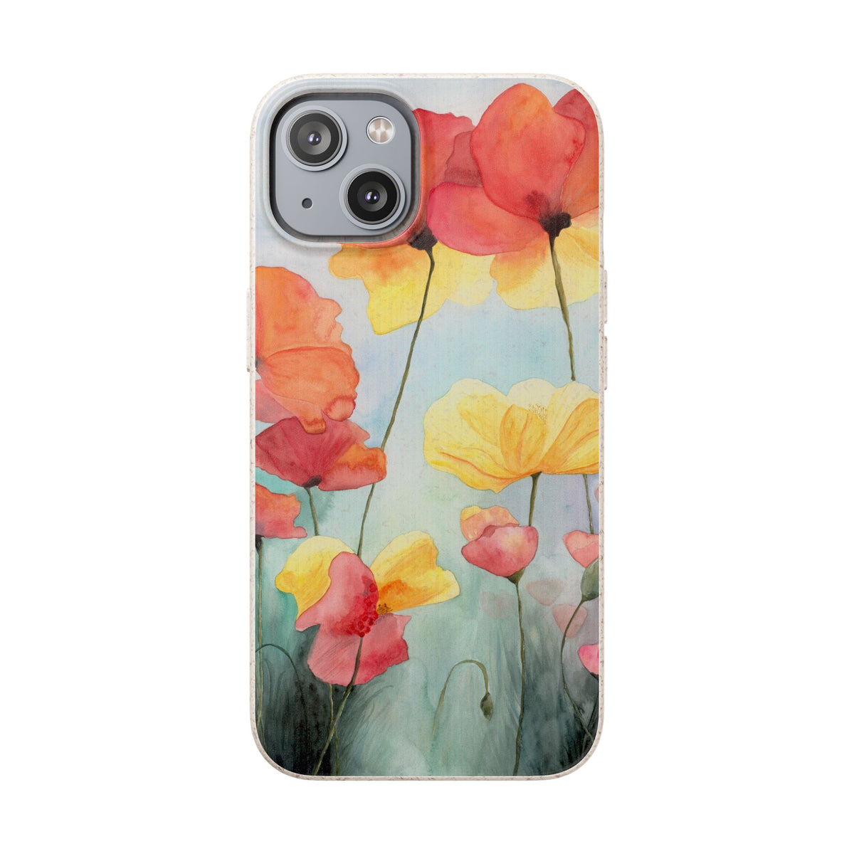 Poppies Biodegradable iPhone Case