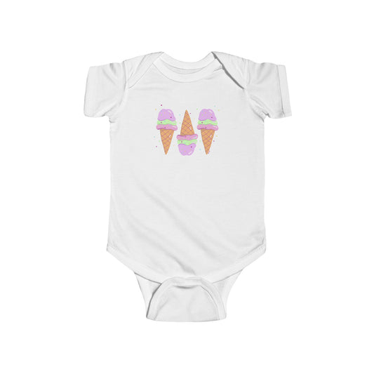 Pastel Ice Cream Baby Onesie Bodysuit