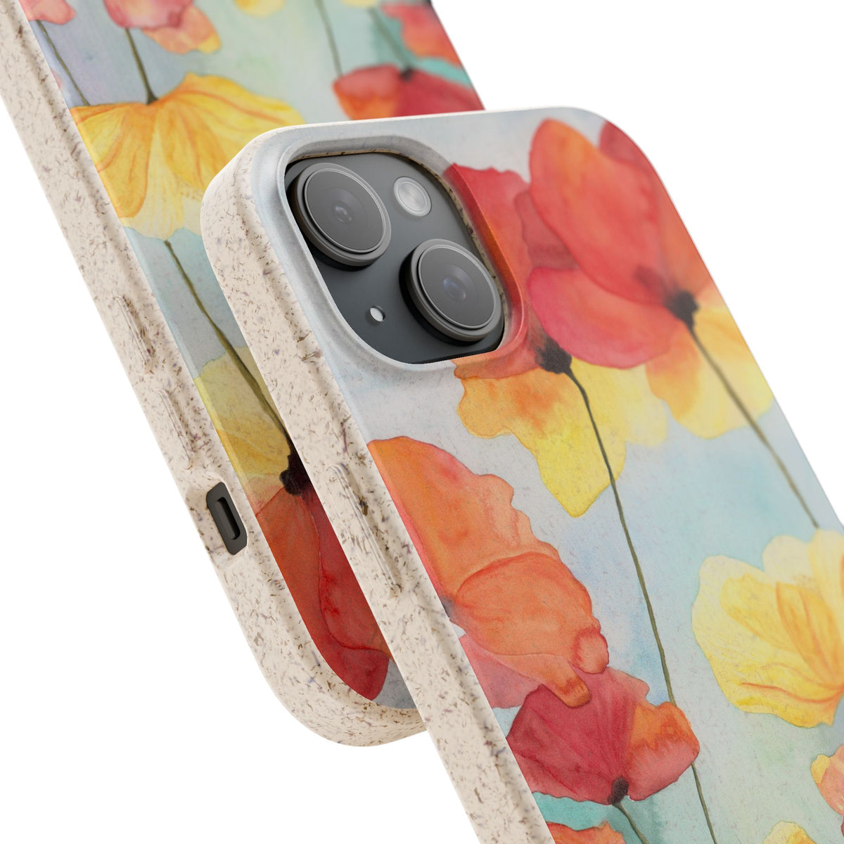 Poppies Biodegradable iPhone Case