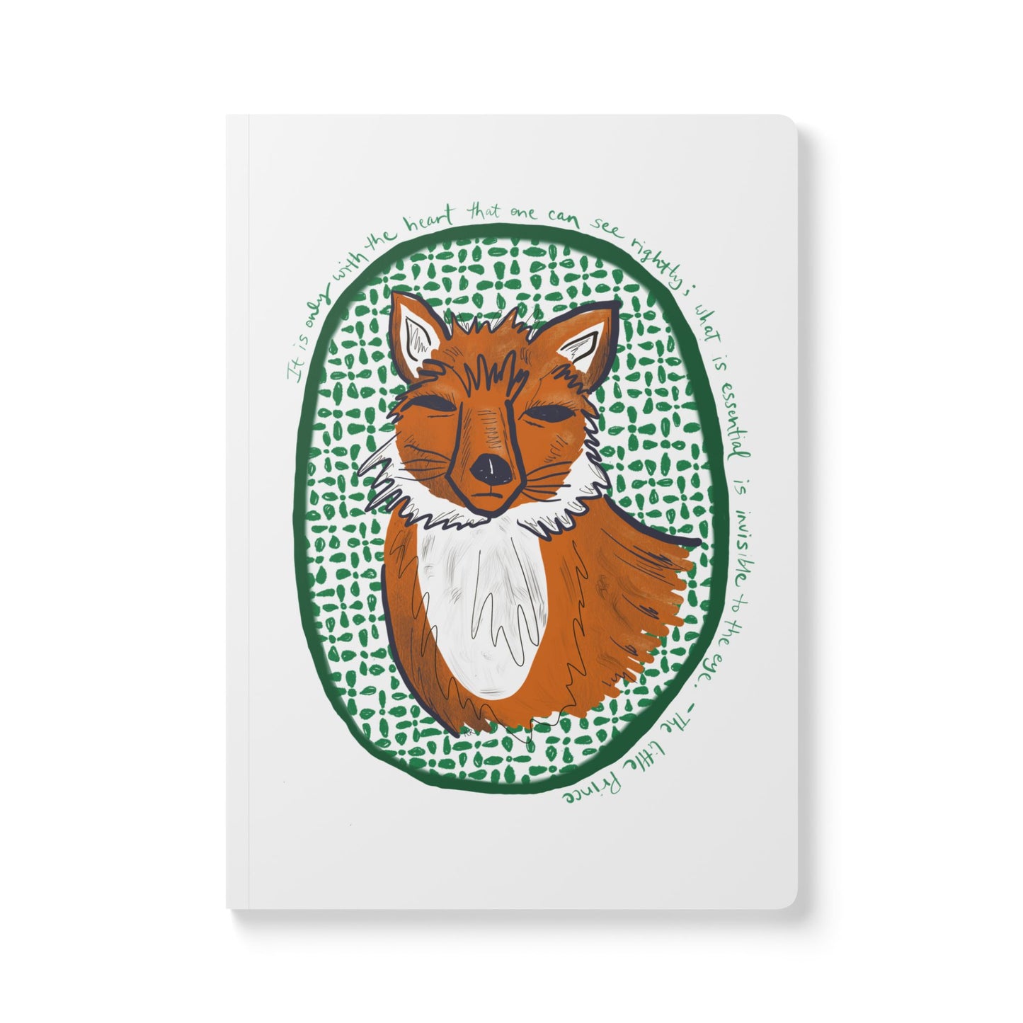 Heart of the Fox Softcover Journal
