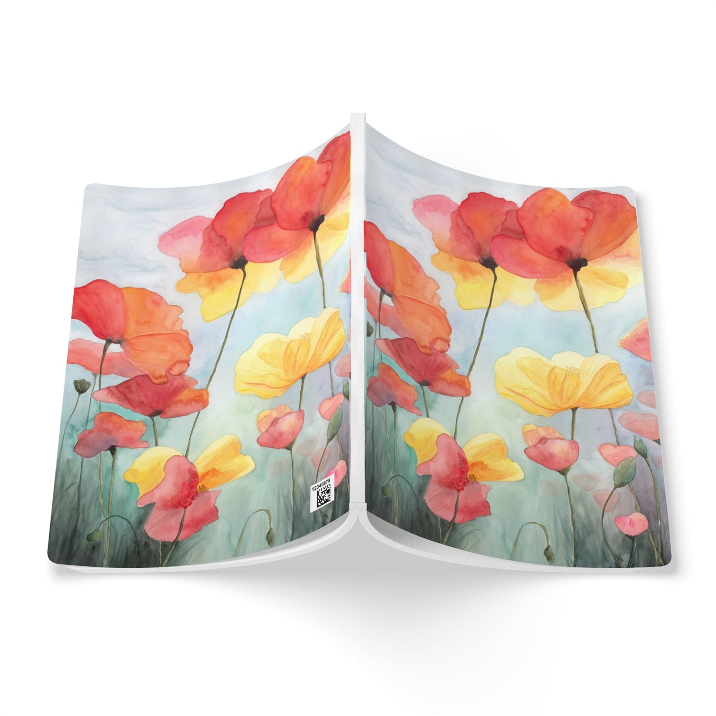 Poppies Softcover Journal