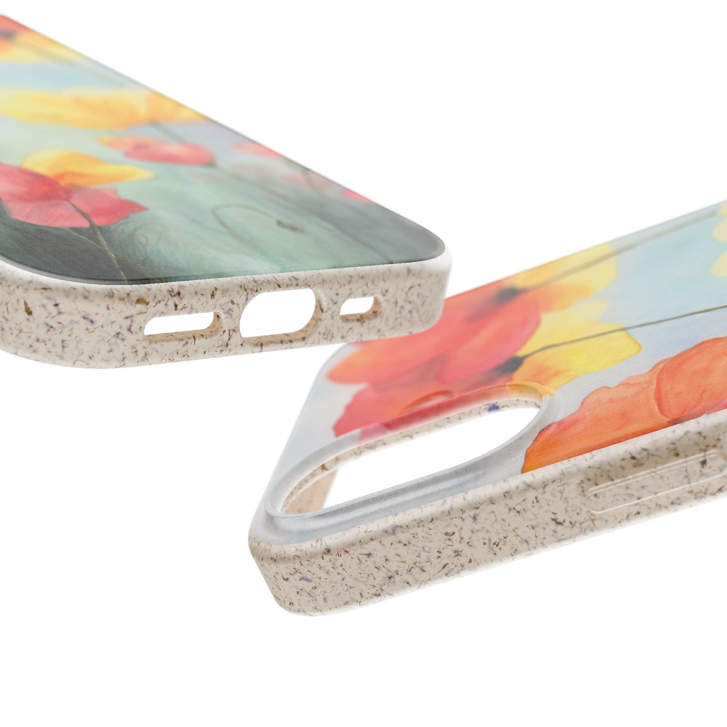 Poppies Biodegradable Phone Case