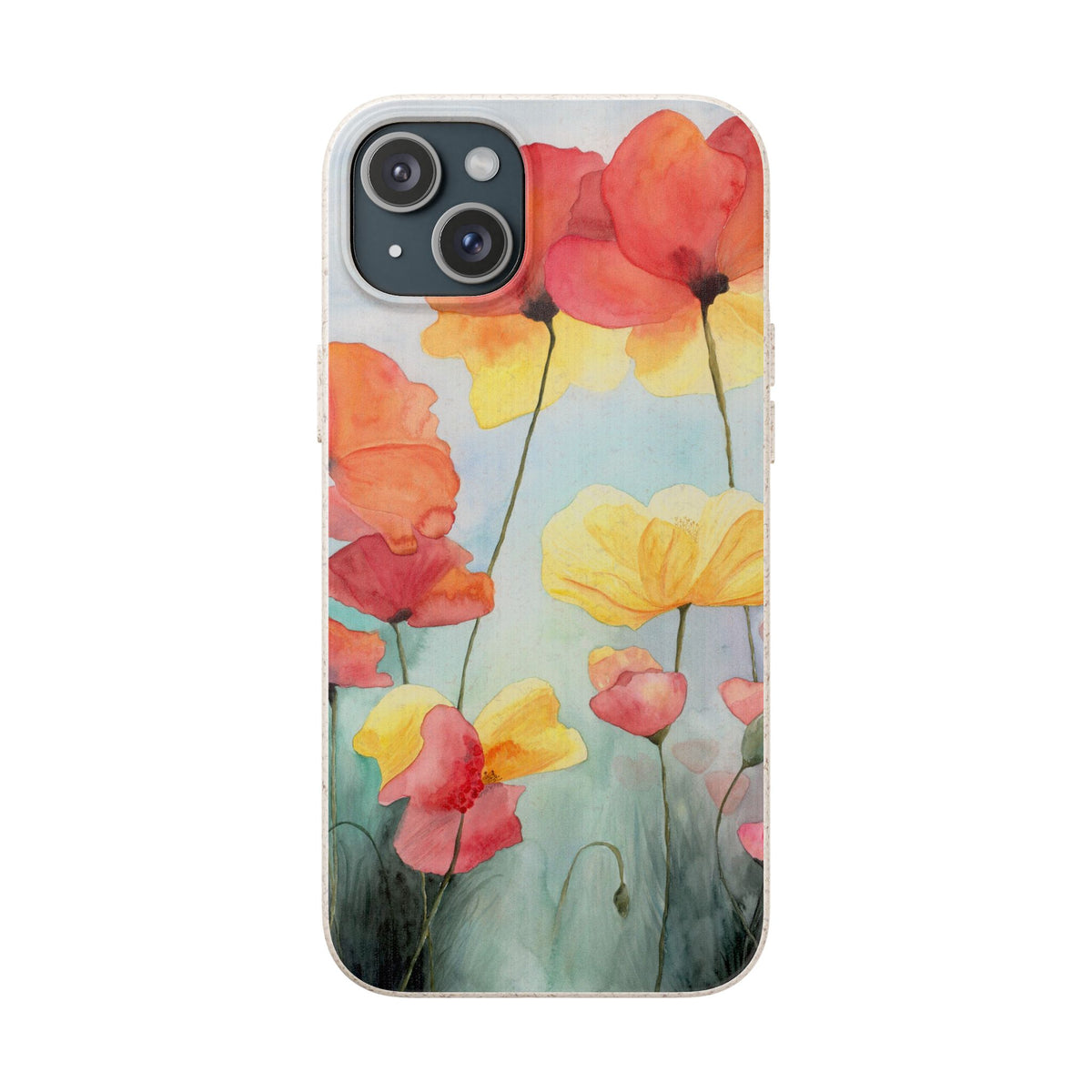 Poppies Biodegradable iPhone Case
