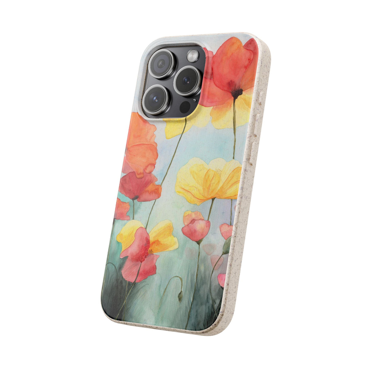 Poppies Biodegradable iPhone Case