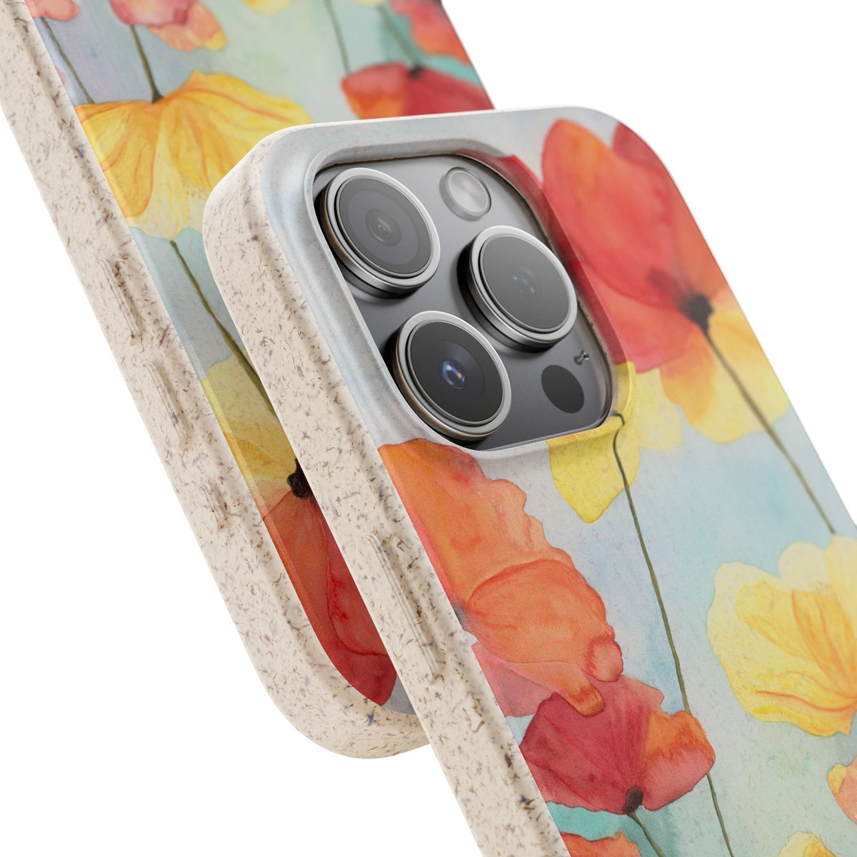 Poppies Biodegradable iPhone Case