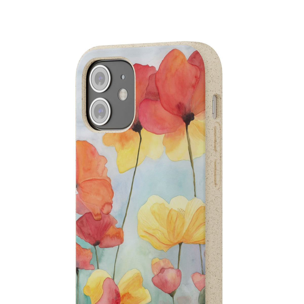 Poppies Biodegradable iPhone Case