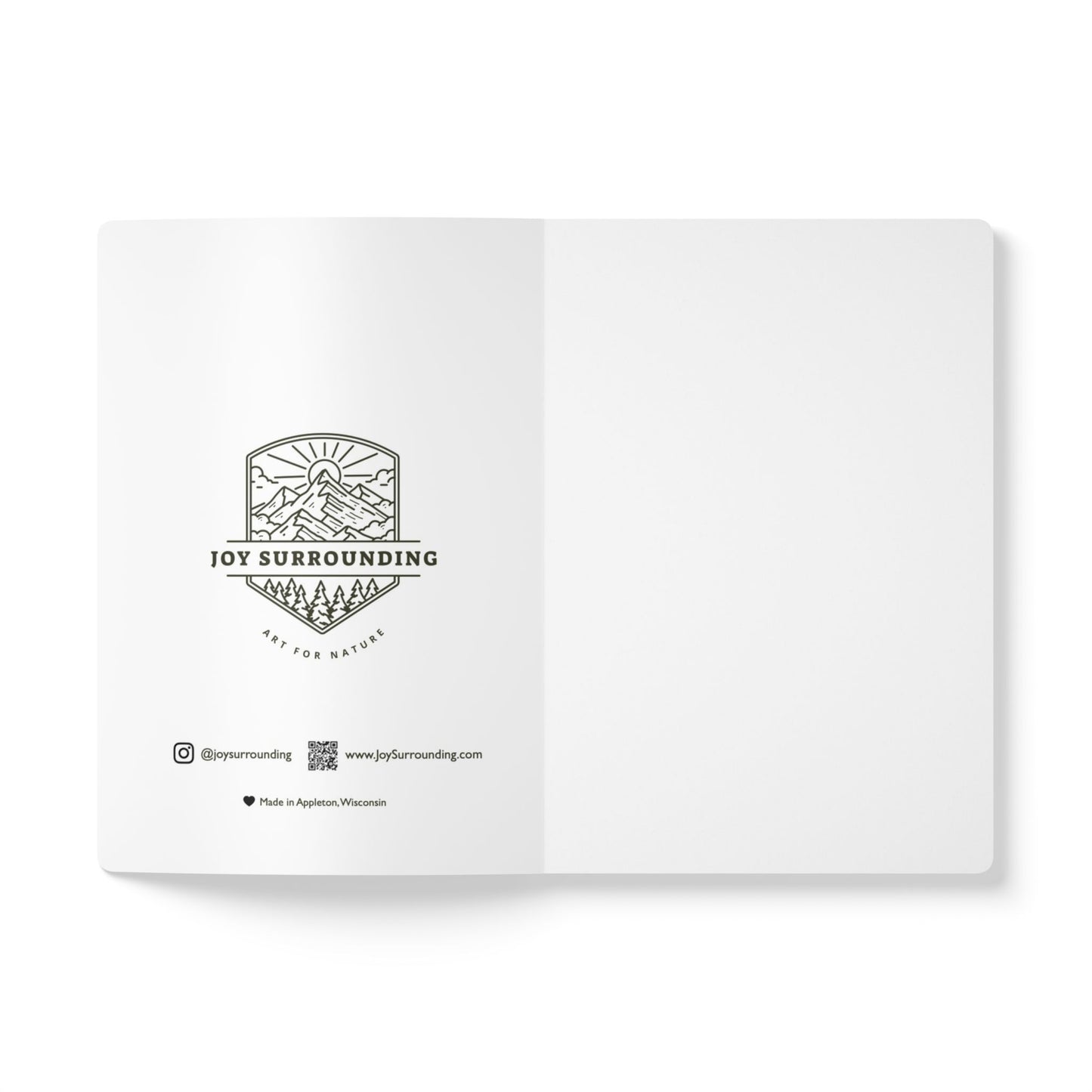 Giraffe Softcover Journal