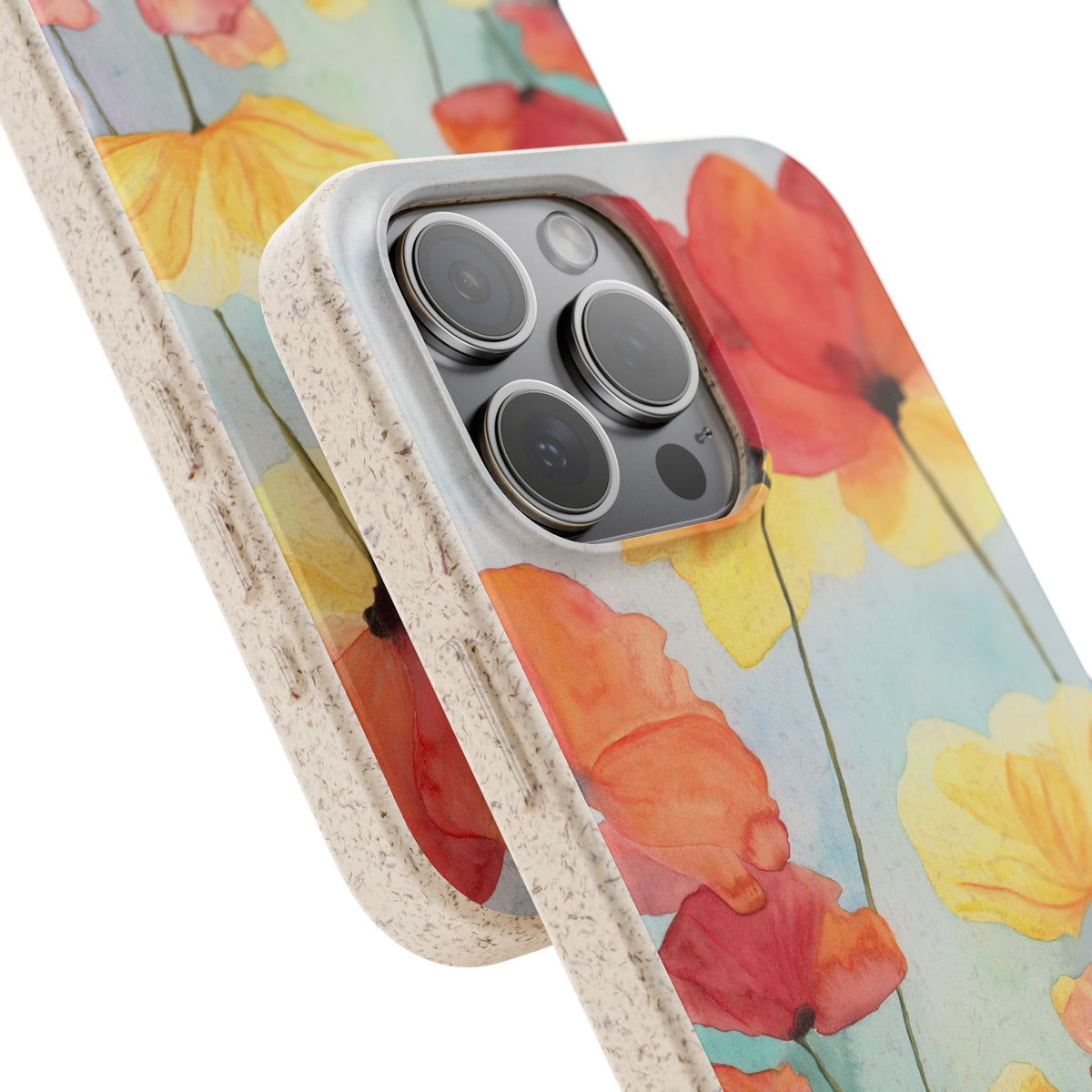 Poppies Biodegradable iPhone Case
