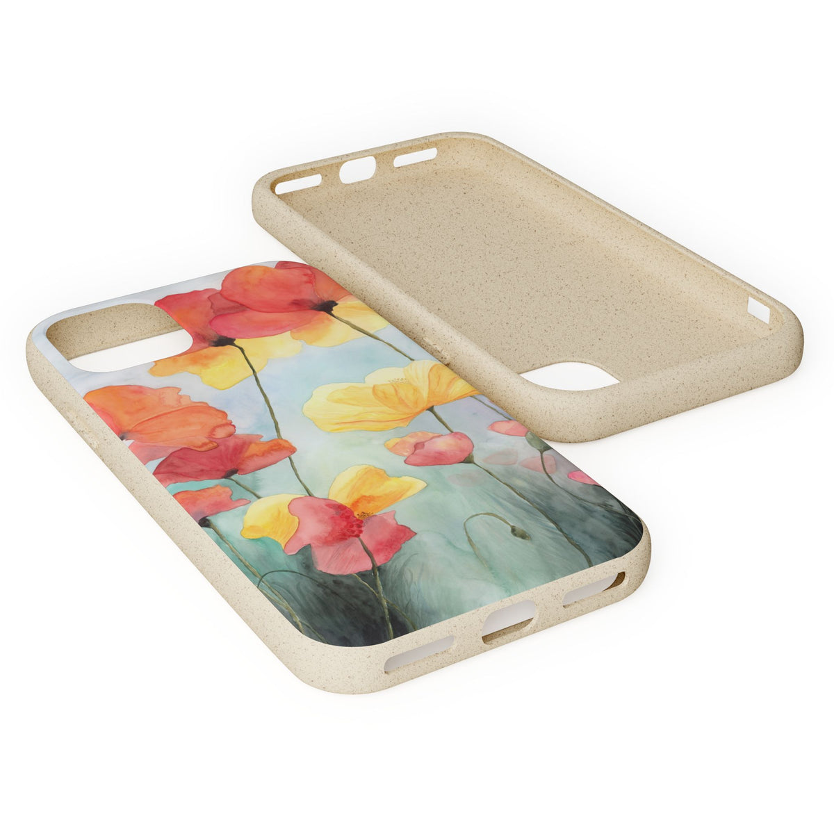 Poppies Biodegradable iPhone Case