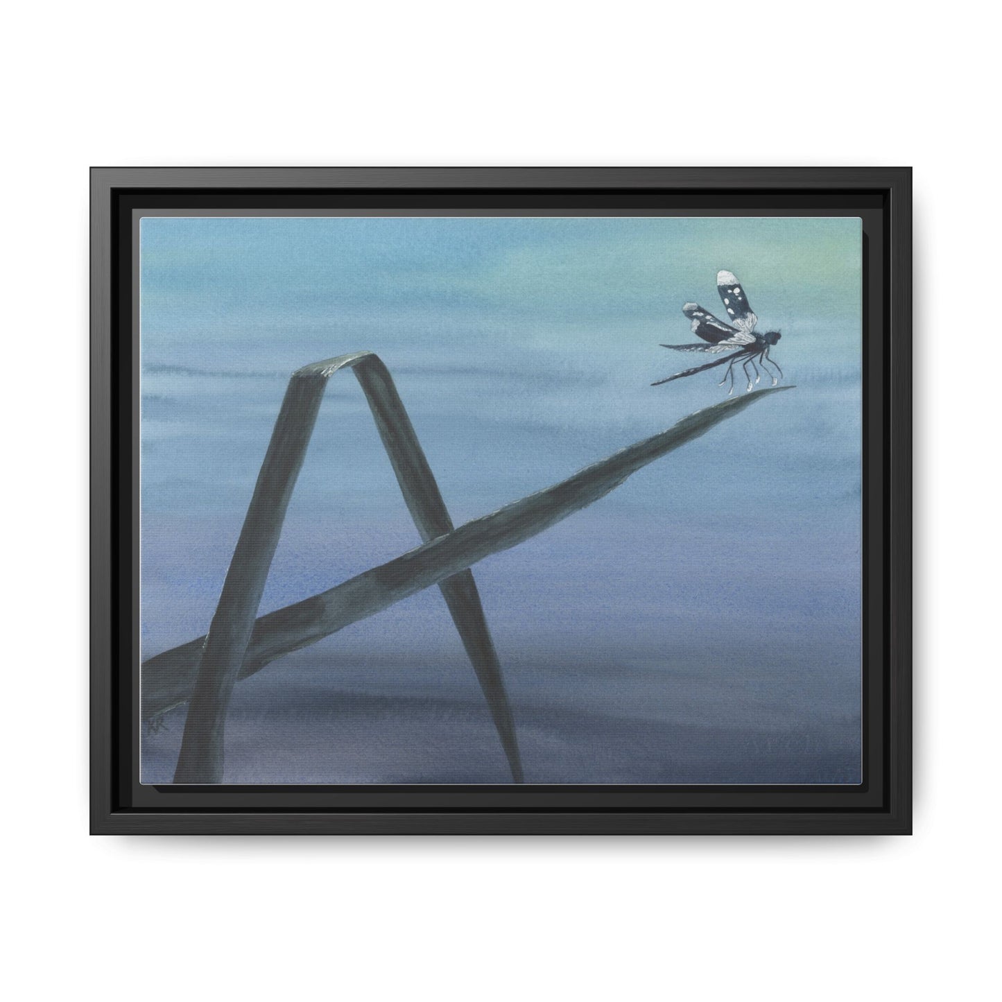 Damselfly - Unframed watercolor print