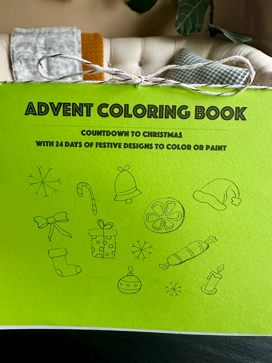 Advent Coloring Book