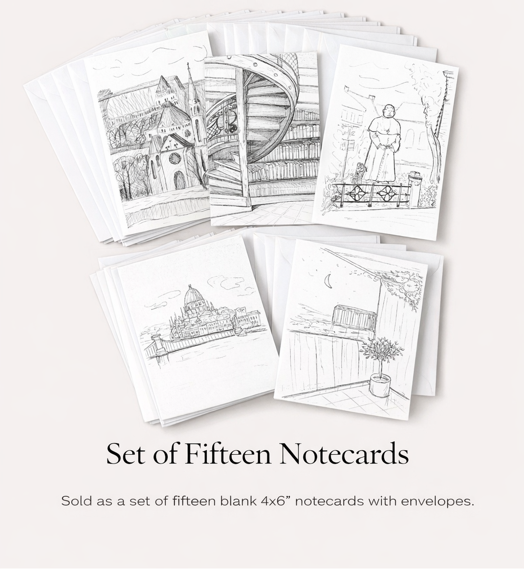 European Travelogue - Notecards or Postcards